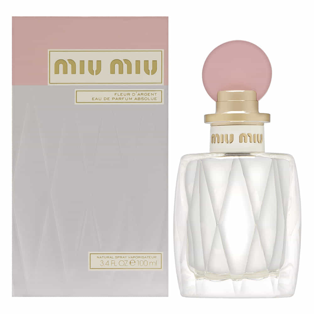 Miu Miu Fleu'r D' Argent by Miu Miu for Women 3.4 oz Eau de Parfum Absolue Spray