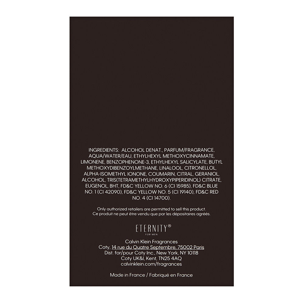 Eternity by Calvin Klein for Men