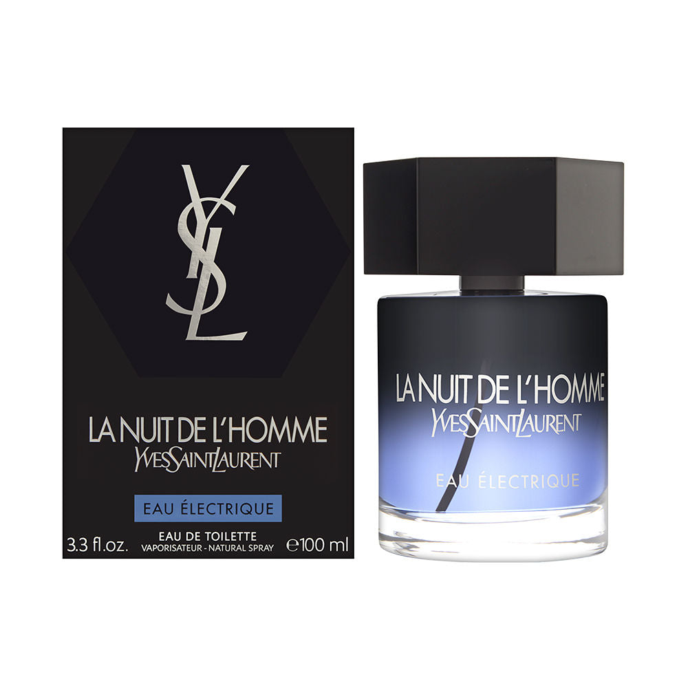 La Nuit de L'Homme Eau Electrique by Yves Saint Laurent 3.3 oz Eau de Toilette Spray