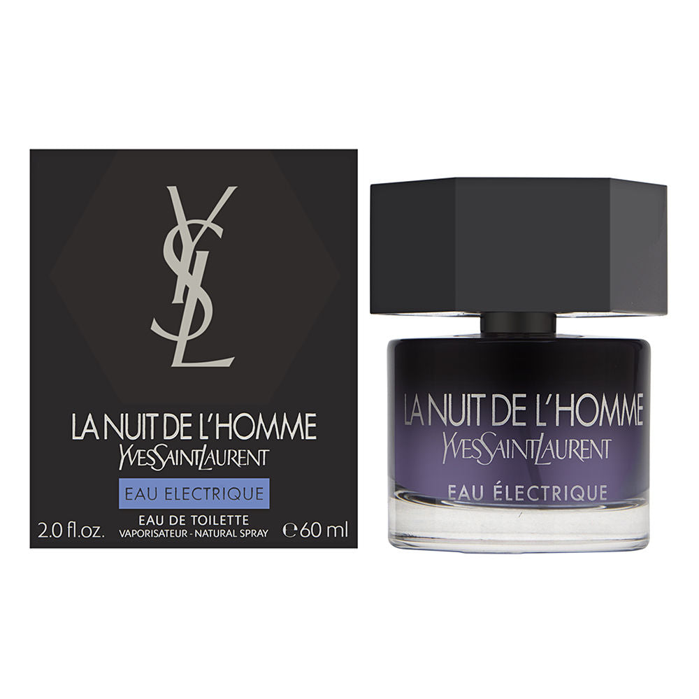 La Nuit de L'Homme Eau Electrique by Yves Saint Laurent 2.0 oz Eau de Toilette Spray