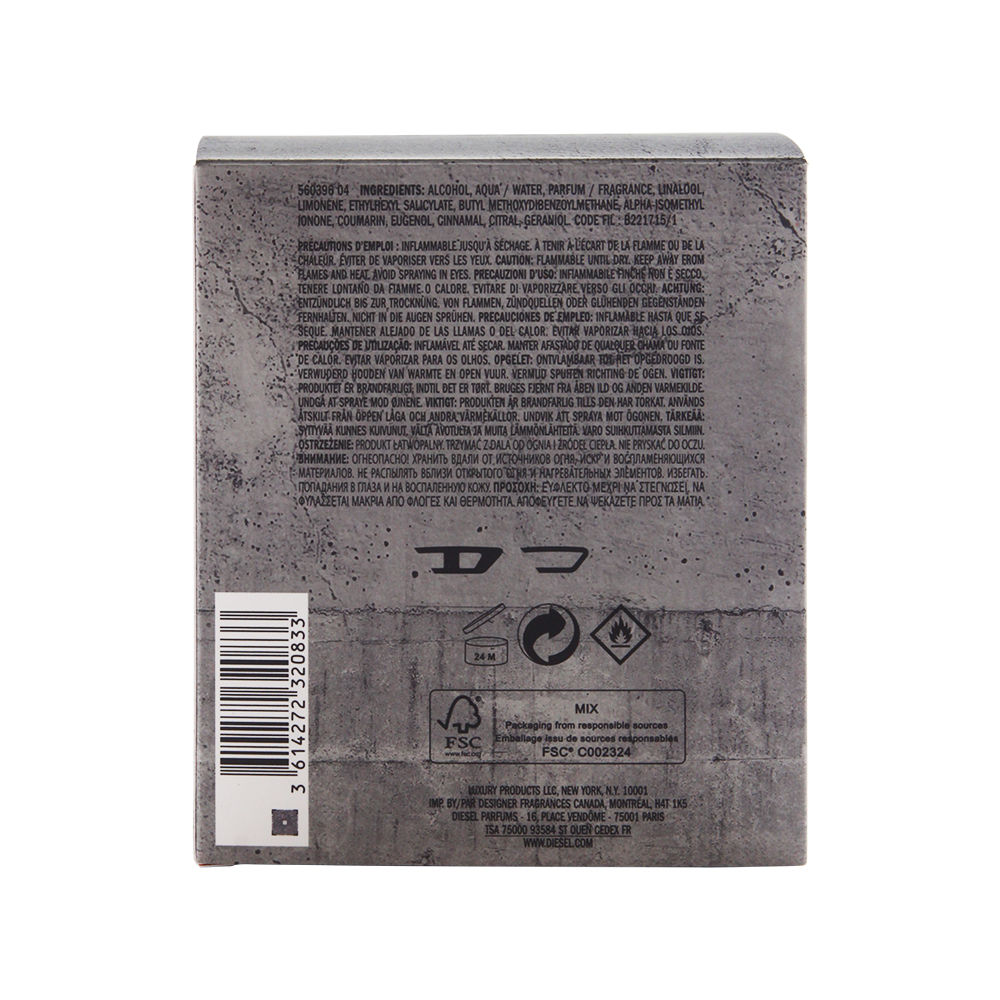 Diesel Only The Brave Street by Diesel for Men 4.2 oz Eau de Toilette Spray