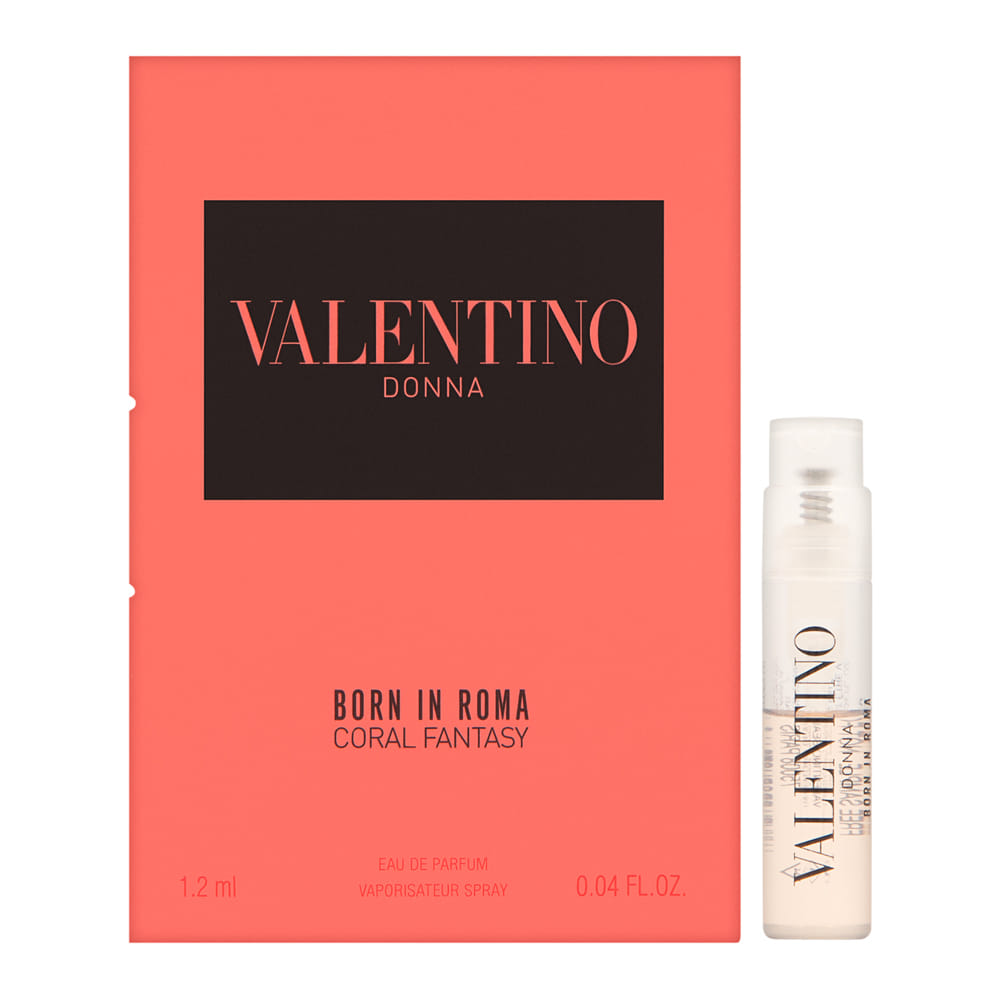 Valentino Donna Born In Roma Coral Fantasy for Women 0.04 oz  Eau de Parfum Vial Spray