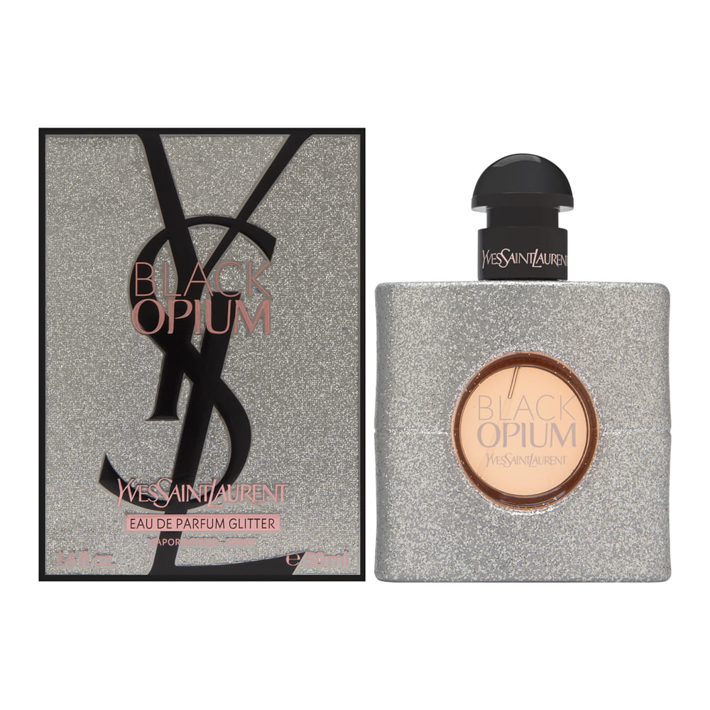 Black Opium by Yves Saint Laurent for Women 1.6 oz Eau de Parfum Glitter Spray