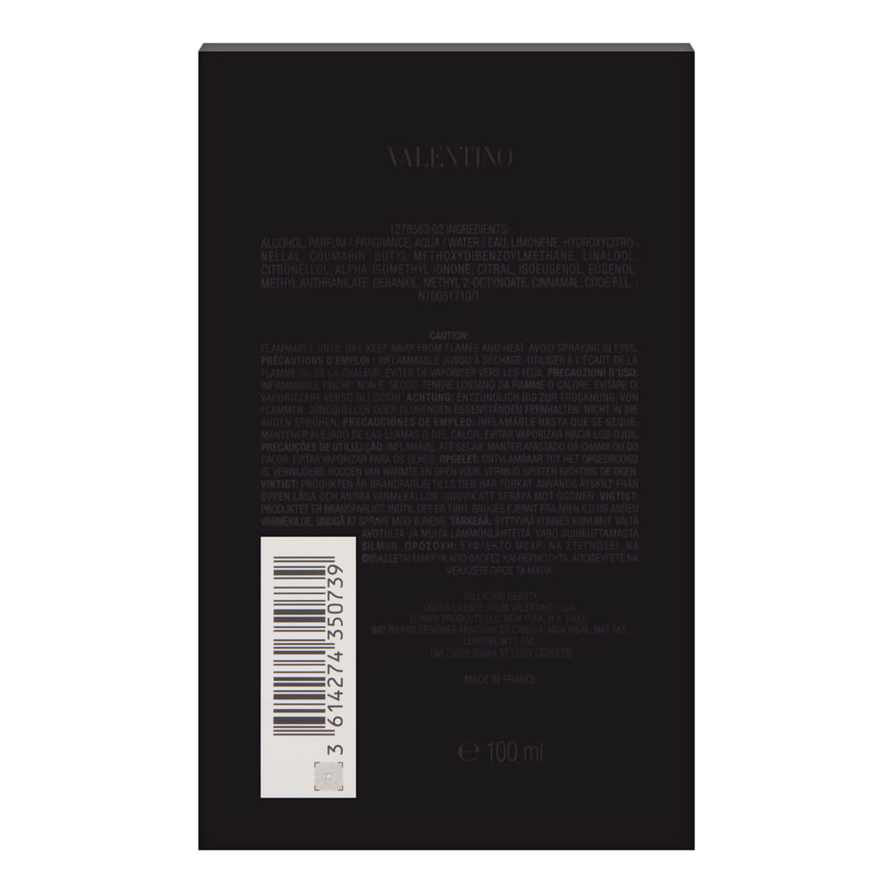 Valentino Uomo Born In Roma Extradose for Men 3.4 oz Parfum Spray