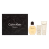 Obsession by Calvin Klein for Men 3 Piece Set Includes: 4.2 oz Eau de Toilette Spray + 2.6 oz Deodorant Stick Alcohol-Free + 3.4 oz After Shave Balm