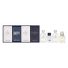 Calvin Klein Travel Exclusive Miniature Collection for Men 4 Piece Set Includes: CK One 2 x 0.33 oz Eau de Toilette + Calvin Klein Defy 0.16 oz Eau de Toilette + Eternity 0.33 oz Eau de Toilette