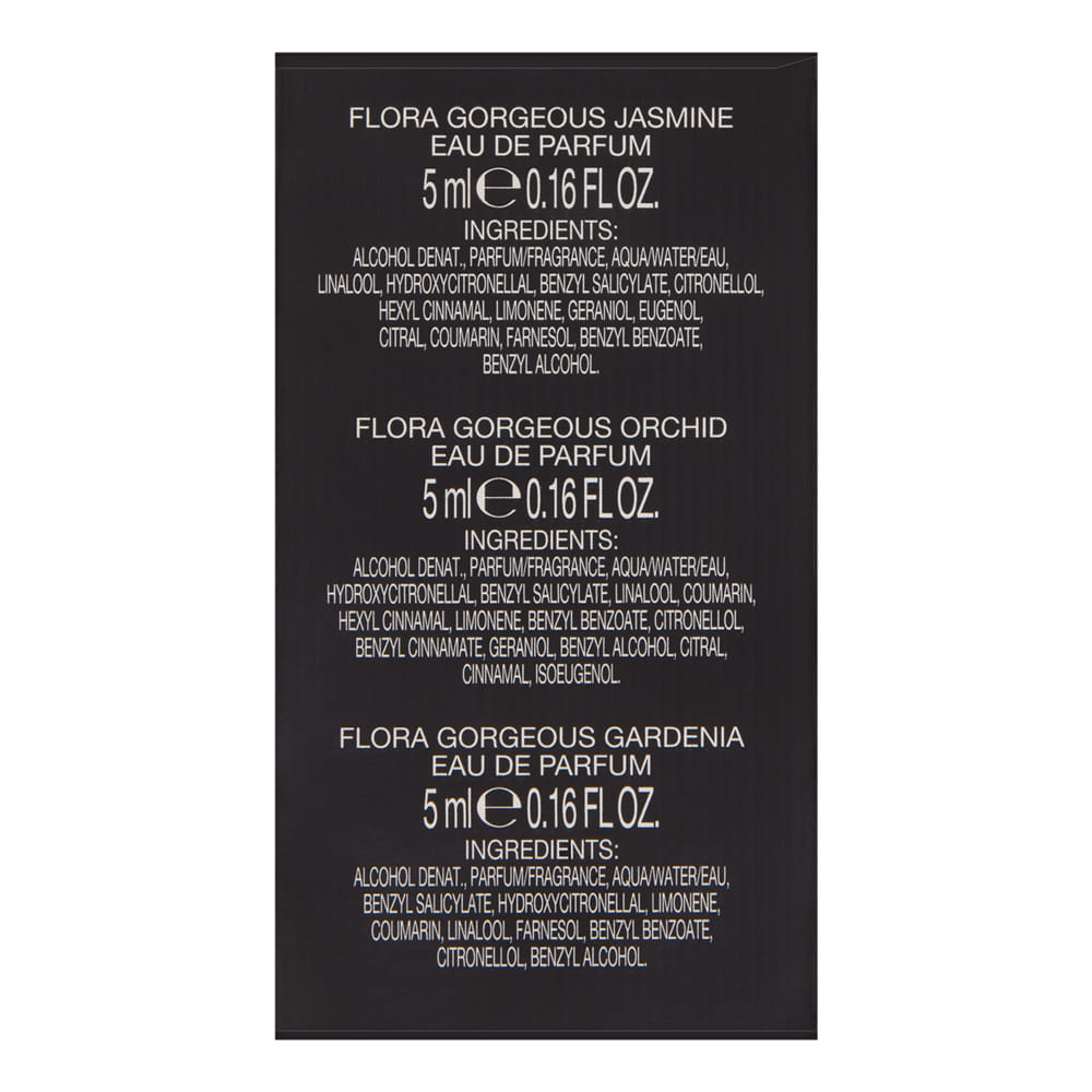 Gucci Flora Miniature Collection for Women 4 Piece Set
