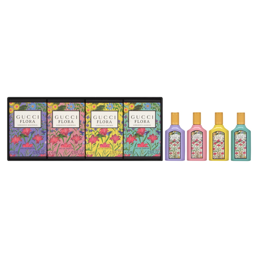 Gucci Flora Miniature Collection for Women 4 Piece Set