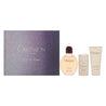 Obsession by Calvin Klein for Men 3 Piece Set Includes: 4.2 oz Eau de Toilette Spray + 2.6 oz Alcohol Free Deodorant Stick + 3.3 oz After Shave Balm