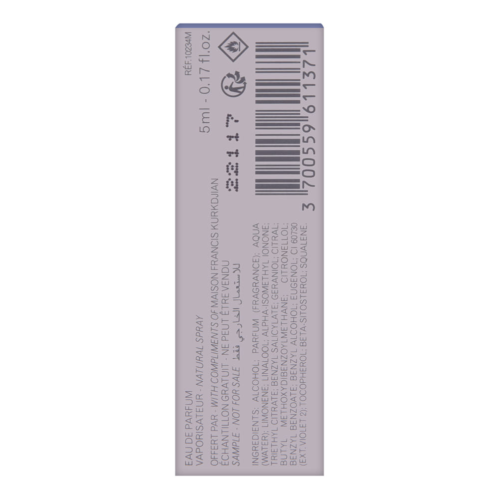 Aqua Celestia by Maison Francis Kurkdjian 5 ml / 0.17 oz Cologne Forte Travel Mini Spray