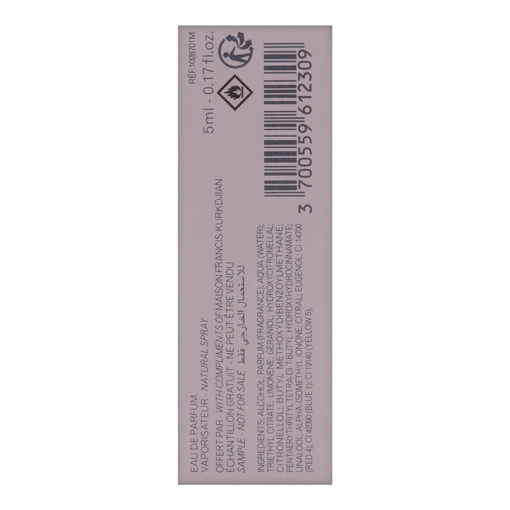 A La Rose by Maison Francis Kurkdjian 5 ml / 0.17 oz Eau de Parfum Spray