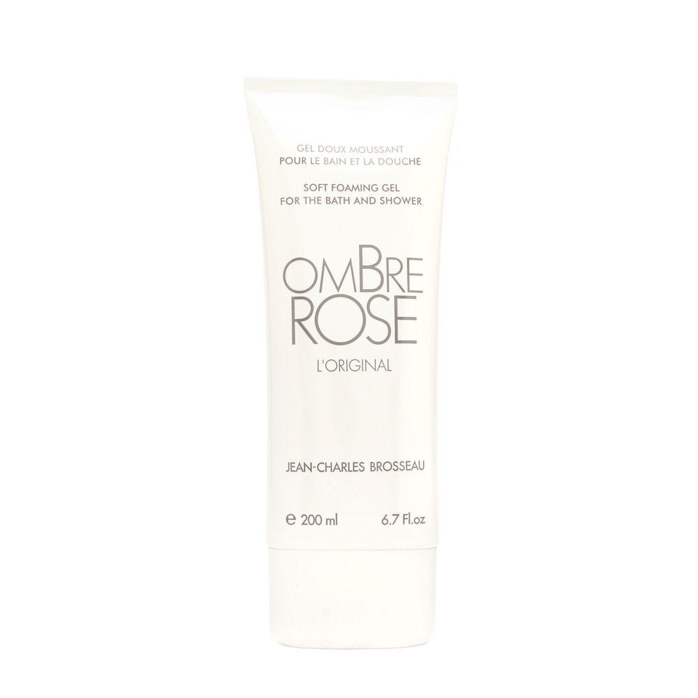 Ombre Rose by Jean Charles Brosseau for Women 6.7 oz Soft Foaming Gel for the Bath & Shower