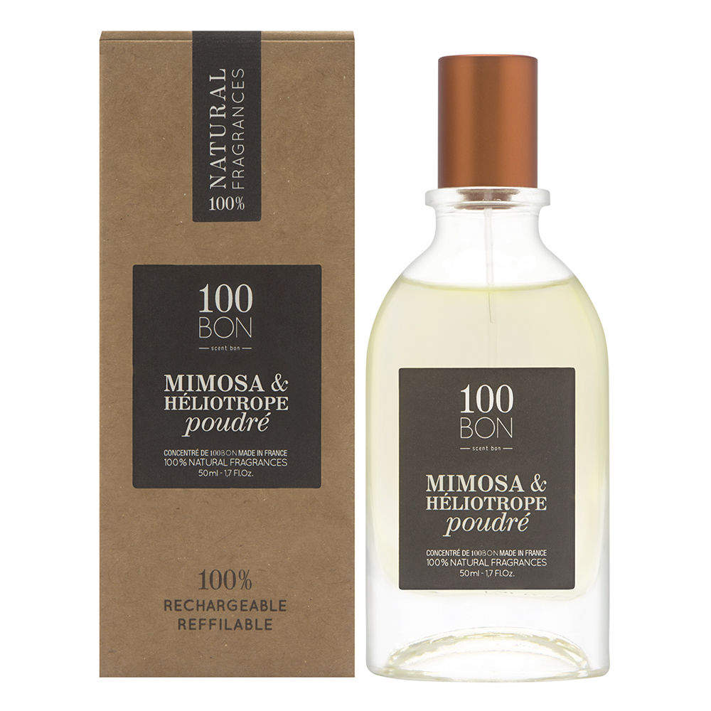 100 Bon Mimosa & Heliotrope Poudre 1.7 oz Eau de Parfum Concentre Spray