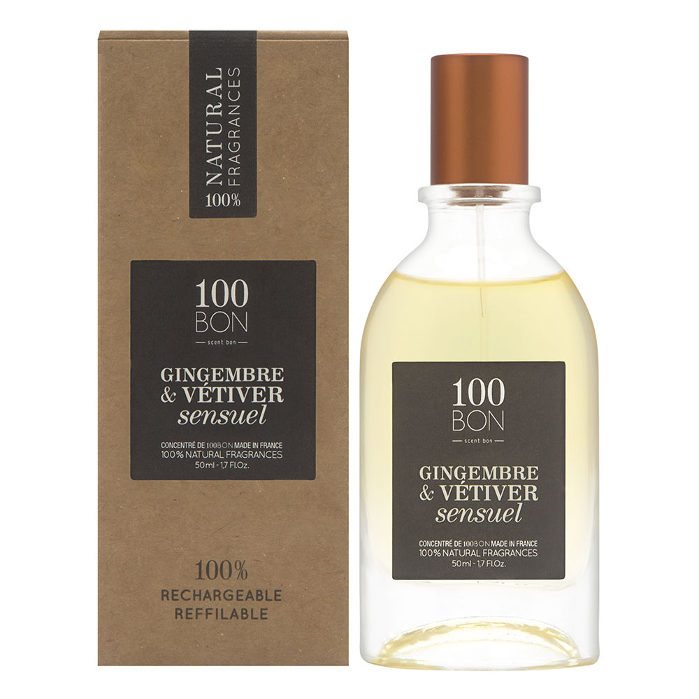 100 Bon Gingembre & Vetiver Sensuel 1.7 oz Eau de Parfum Concentre Spray