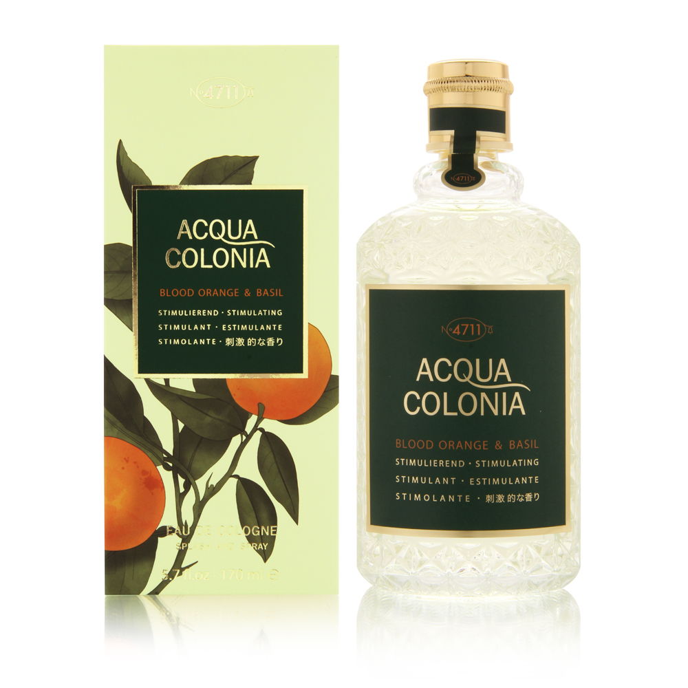 4711 Acqua Colonia Blood Orange & Basil by Maurer & Wirtz 5.7 oz Eau de Cologne Spray