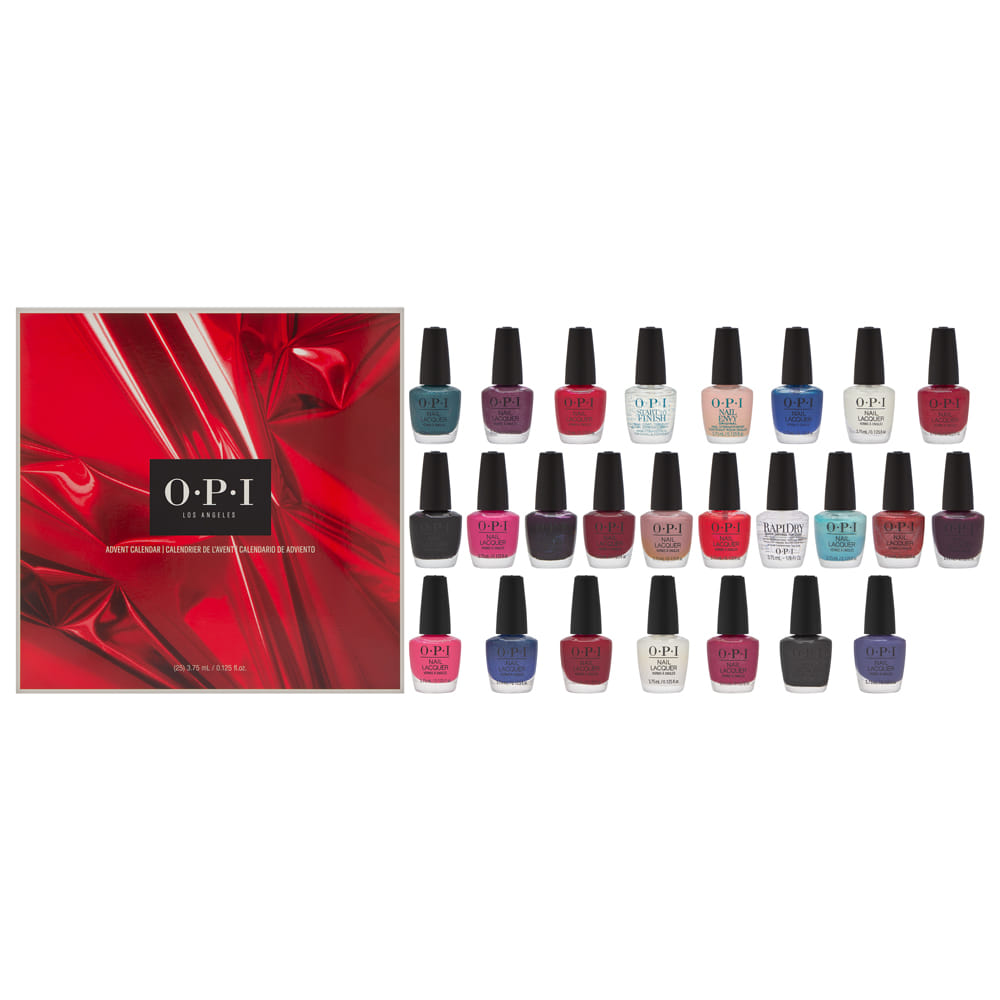 OPI 2021 Holiday Advent Calendar Nail Lacquer Mini 25 Piece Set
