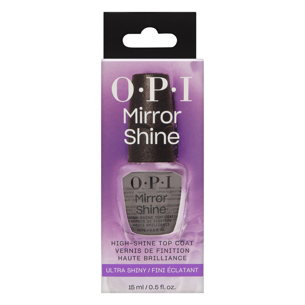OPI Mirror Shine High-Shine Top Coat 15ml/0.5oz - NTT37 - Mirror Shine