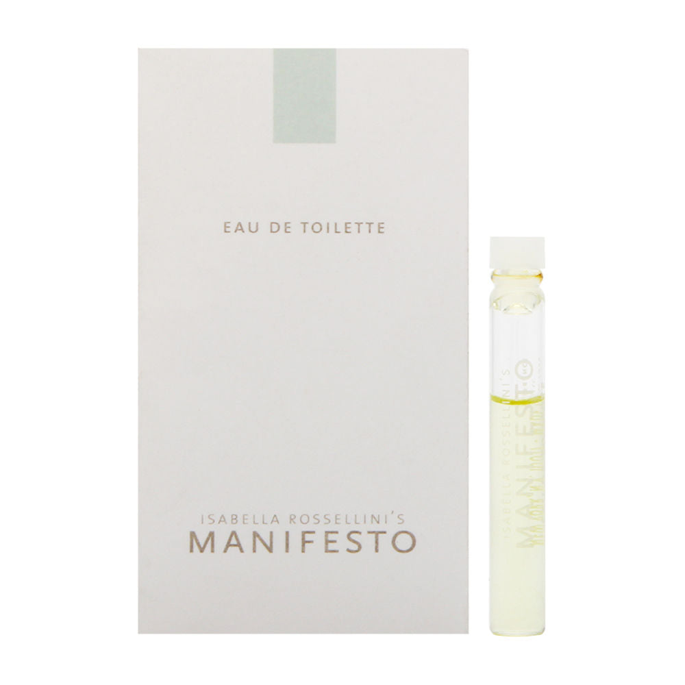 Manifesto by Isabella Rossellini for Women 0.05 oz Eau de Toilette Sampler Vial