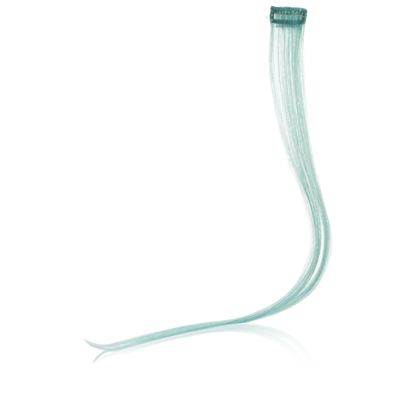Hair 'n Flair Capelli di' Coloro 100% Human Hair Colored Extensions - 18" Teal