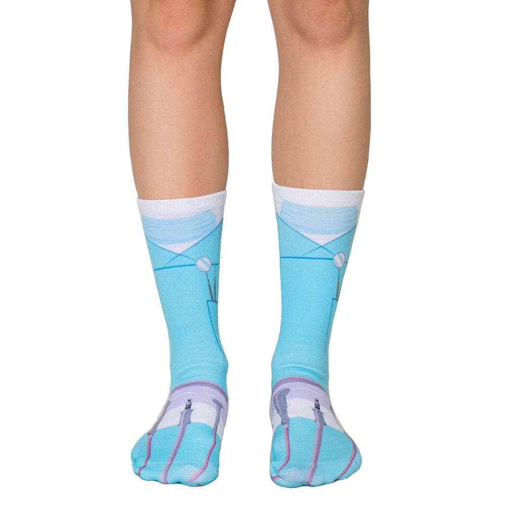 Living Royal Dentist Crew Socks Model No. 7221C - 1 Pair