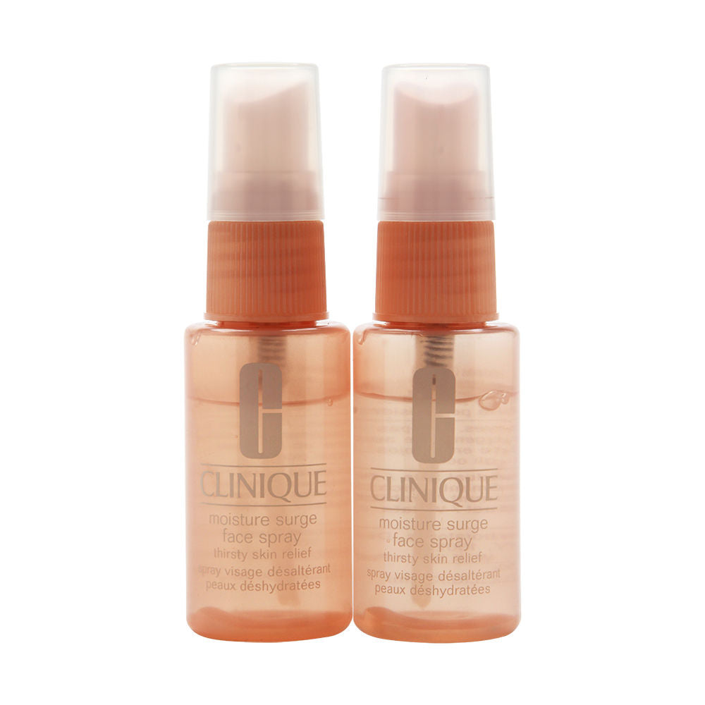 Clinique Moisture Surge Face Spray Thirsty Skin Relief LOT of 2 (2 x 30ml) 2 x 30ml