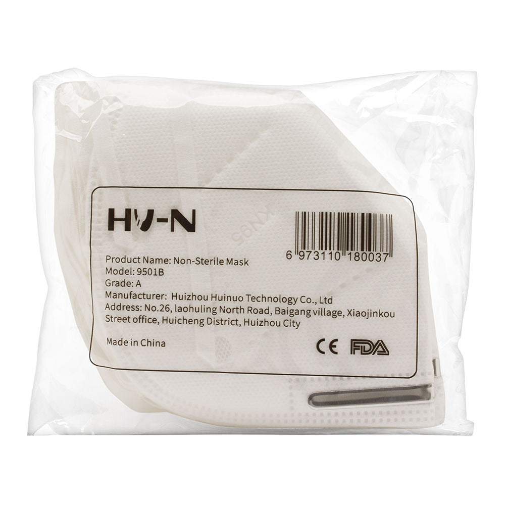 HV-N KN95 Face Mask 5 Layers of Protection 5 pack