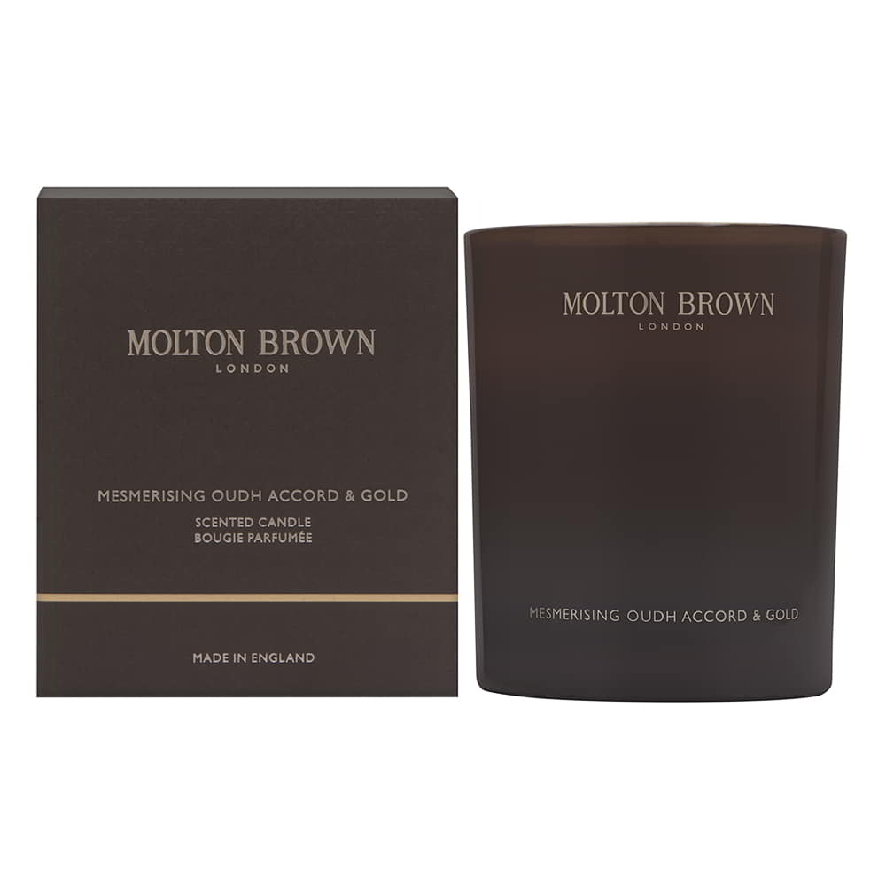 Molton Brown Memerising Oudh Accord & Gold Scented Candle 6.7 oz