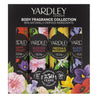 Yardley London Body Fragrance Collection 4 x 2.6 oz Body Spray