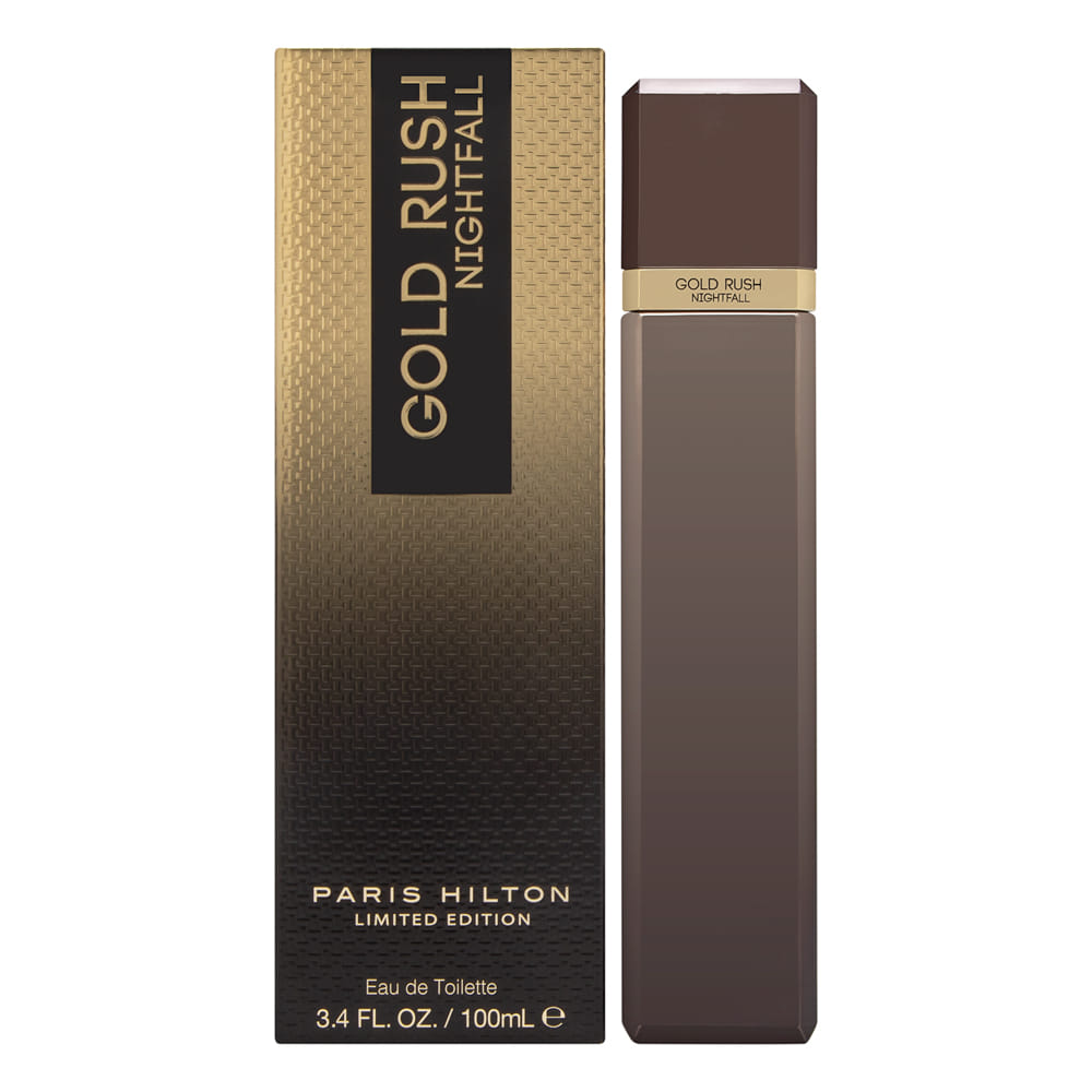Paris Hilton Gold Rush Nightfall for Men 3.4 oz Eau de Toilette Spray