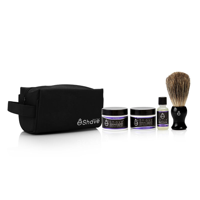 eShave 5 Piece Start Up Kit Lavender