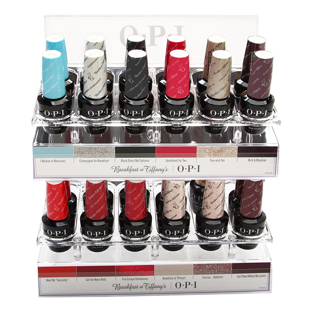 OPI GelColor Breakfast at Tiffany's Collection 24 Piece Display HPH23 - 24 Colors with Display