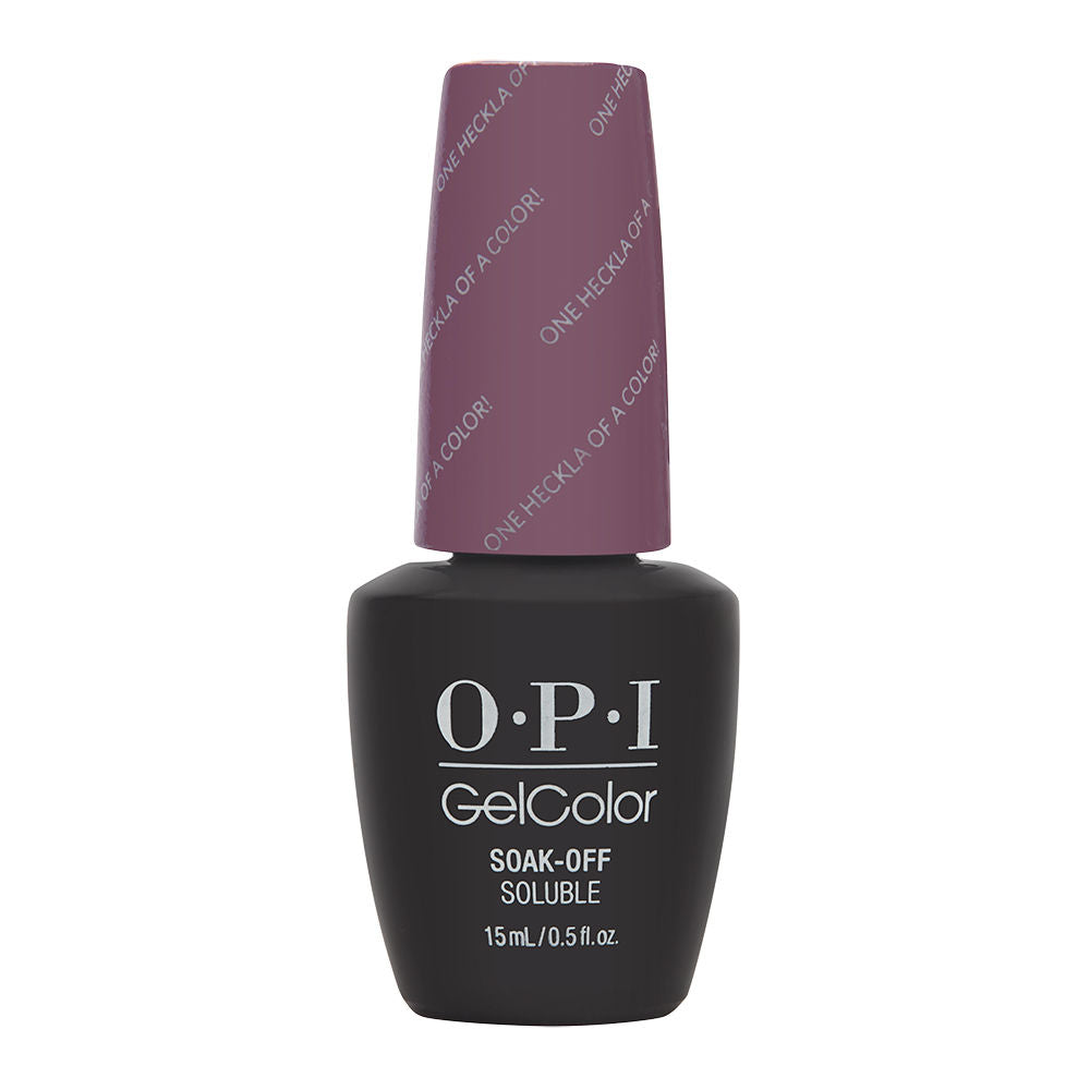 OPI GelColor Soak-Off Gel Lacquer GCI62 - One Hecla of a Color!