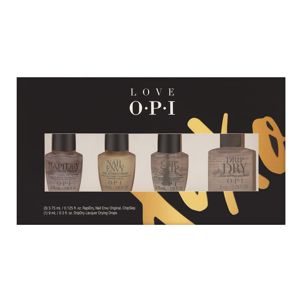 OPI XOXO Holiday Treatment Lacquer Mini 4 Pack 4 Piece Set