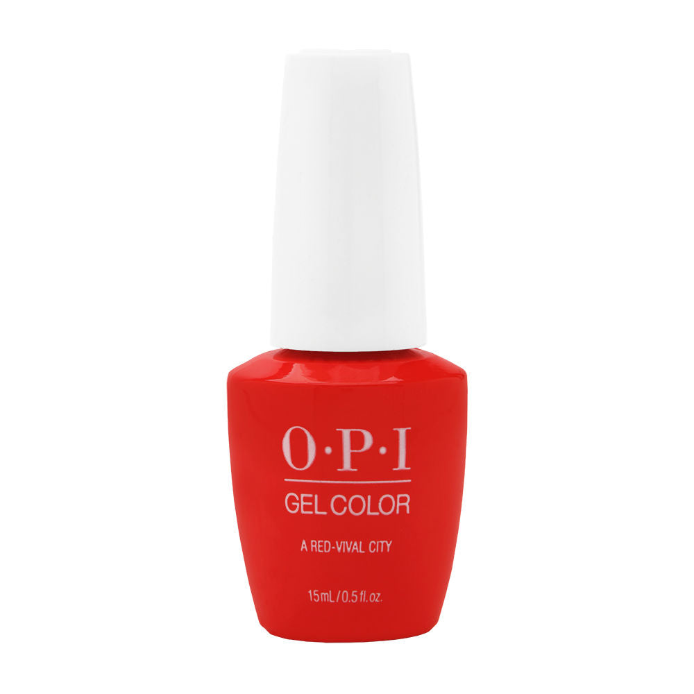 OPI GelColor Soak-Off Gel Lacquer GCL22 - A Red-Vival City