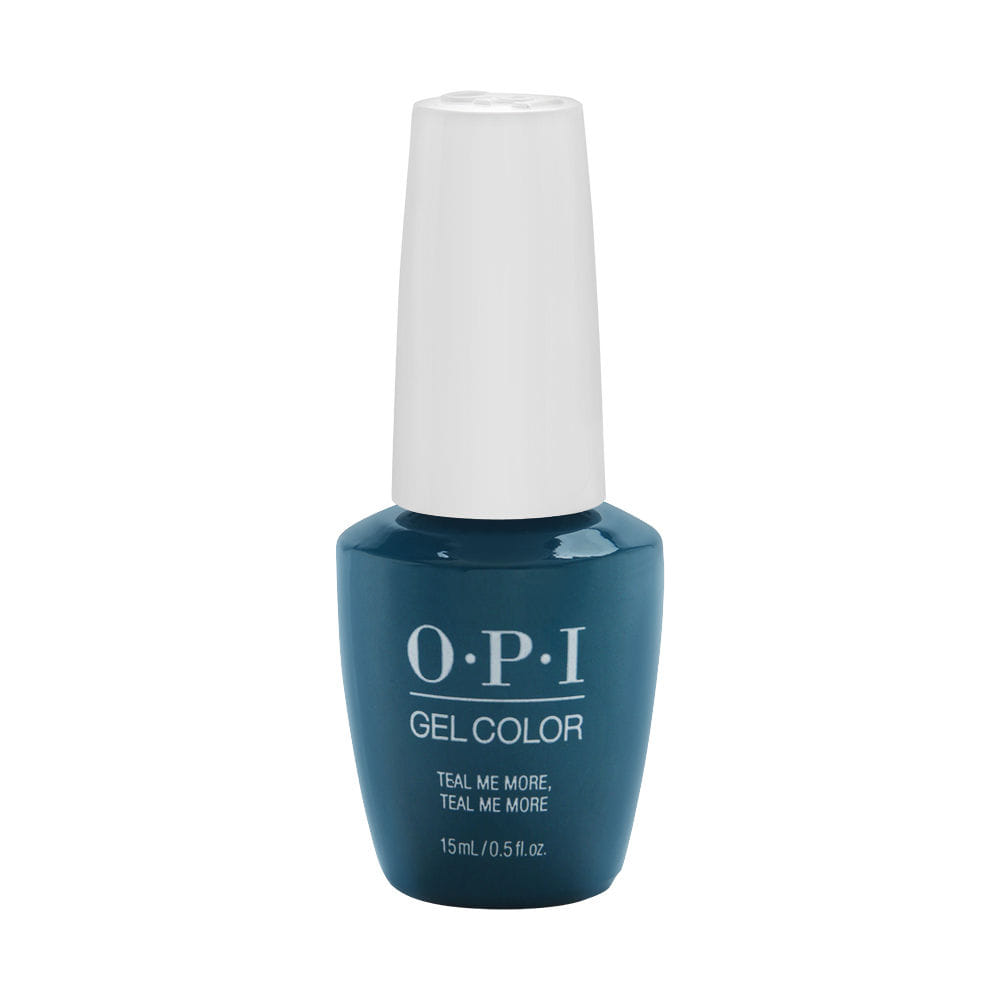 OPI GelColor Soak-Off Gel Lacquer GCG45 - Teal Me More, Teal Me More