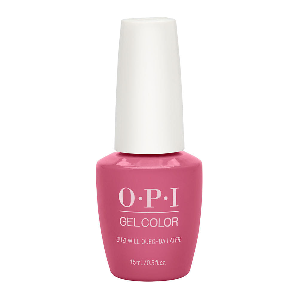 OPI GelColor Soak-Off Gel Lacquer Peru Collection GCP31 - Suzi Will Quechua Later!