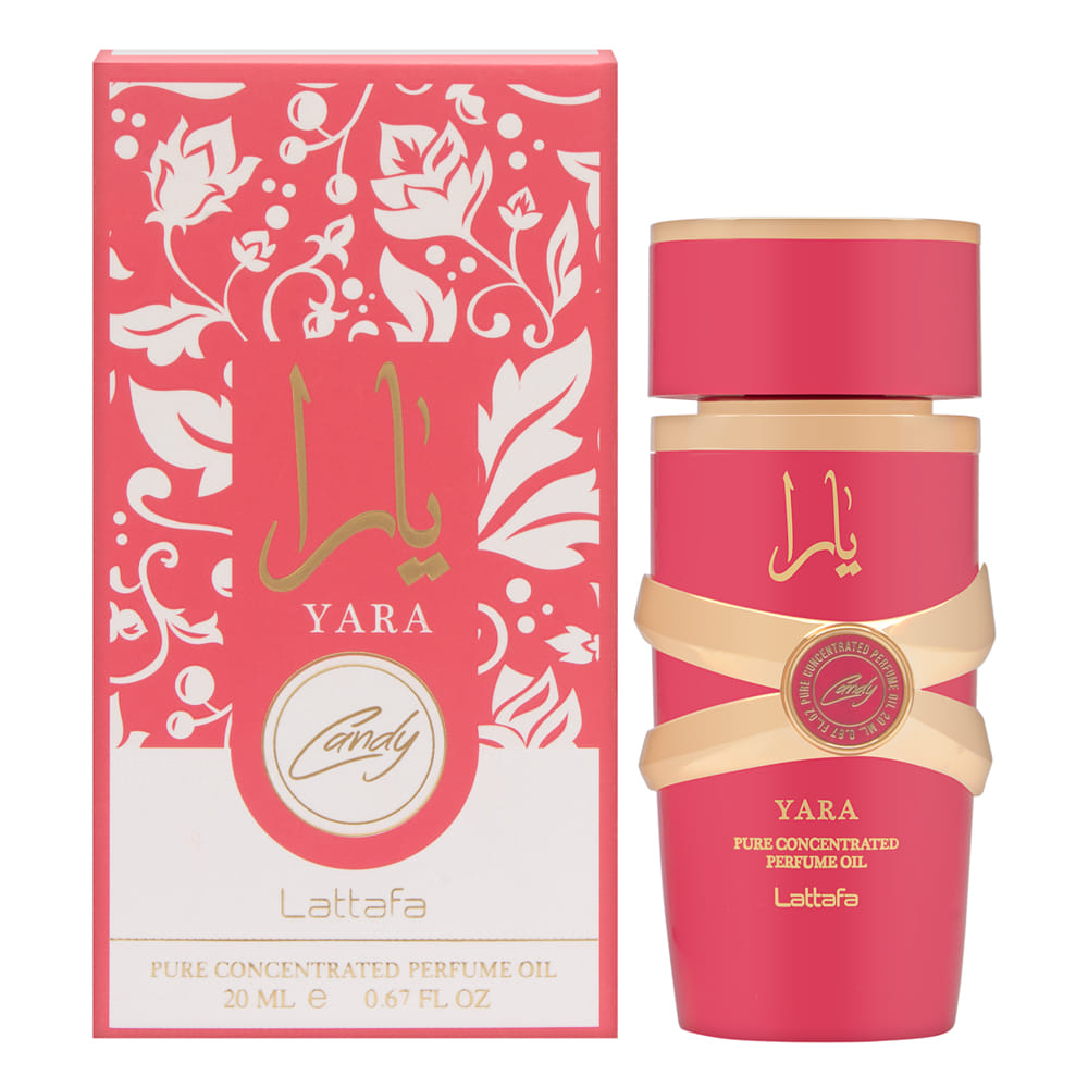 Lattafa Yara Candy for Women 0.67 oz Pure Concentrated Perfumed Oil