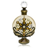 Perfume Bottle (Flowers with Clear Rhinestones) PB-801