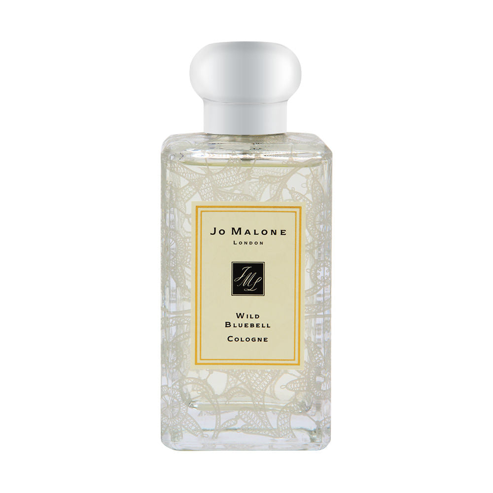 Jo Malone Wild Bluebell Cologne 3.4 oz Cologne Spray Daisy Leaf Design Limited Edition (Unboxed)