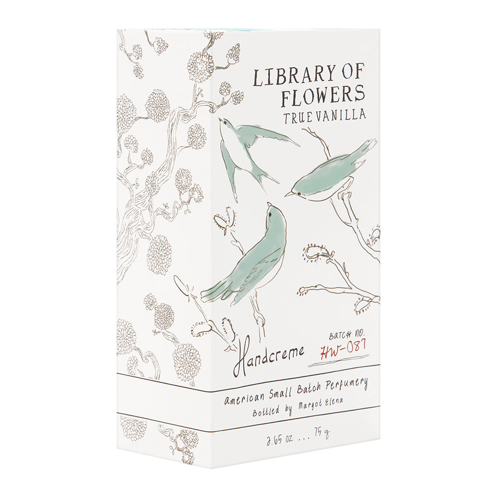 Library of Flowers True Vanilla 2.65 oz Handcreme