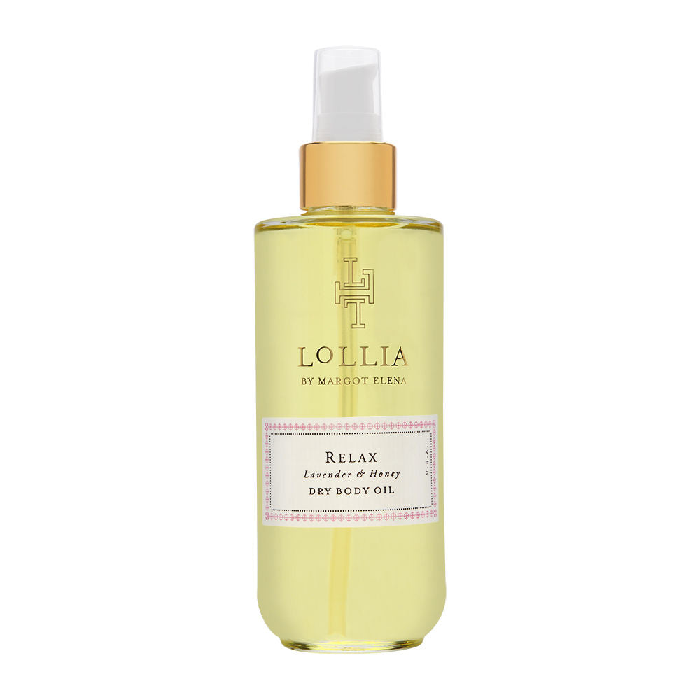 Lollia Relax Lavender & Honey 6.8 oz Dry Body Oil