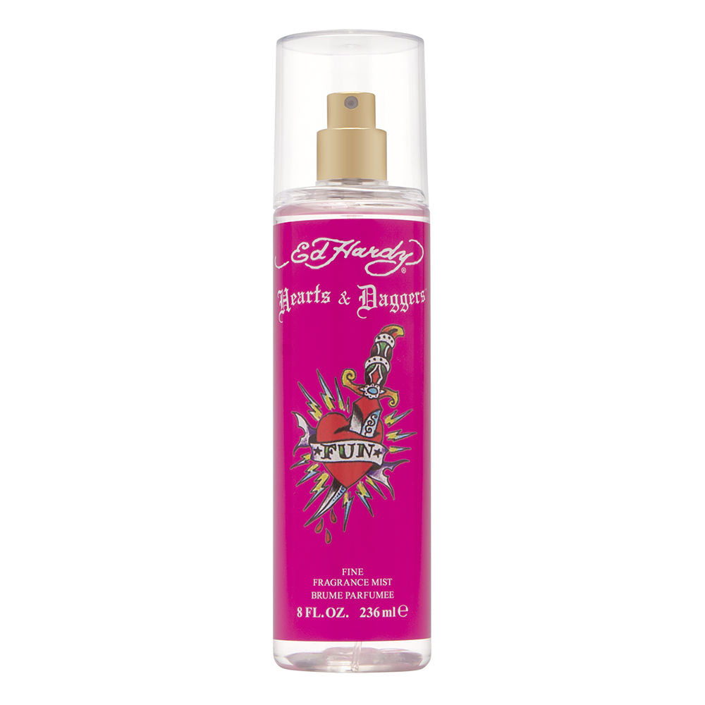 Ed Hardy Hearts & Daggers for Women 8.0 oz Fine Fragrance Mist