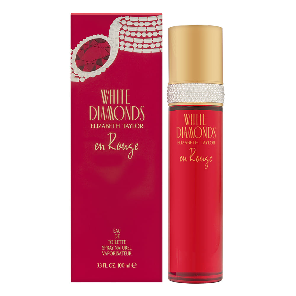White Diamonds en Rouge by Elizabeth Taylor for Women 3.3 oz Eau de Toilette Spray