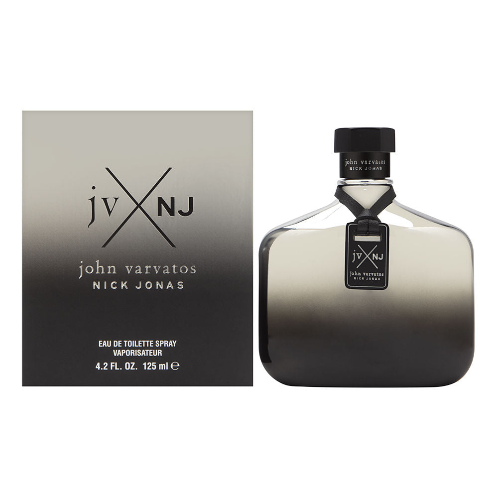 JV X NJ Silver by John Varvatos for Men 4.2 oz Eau de Toilette Spray