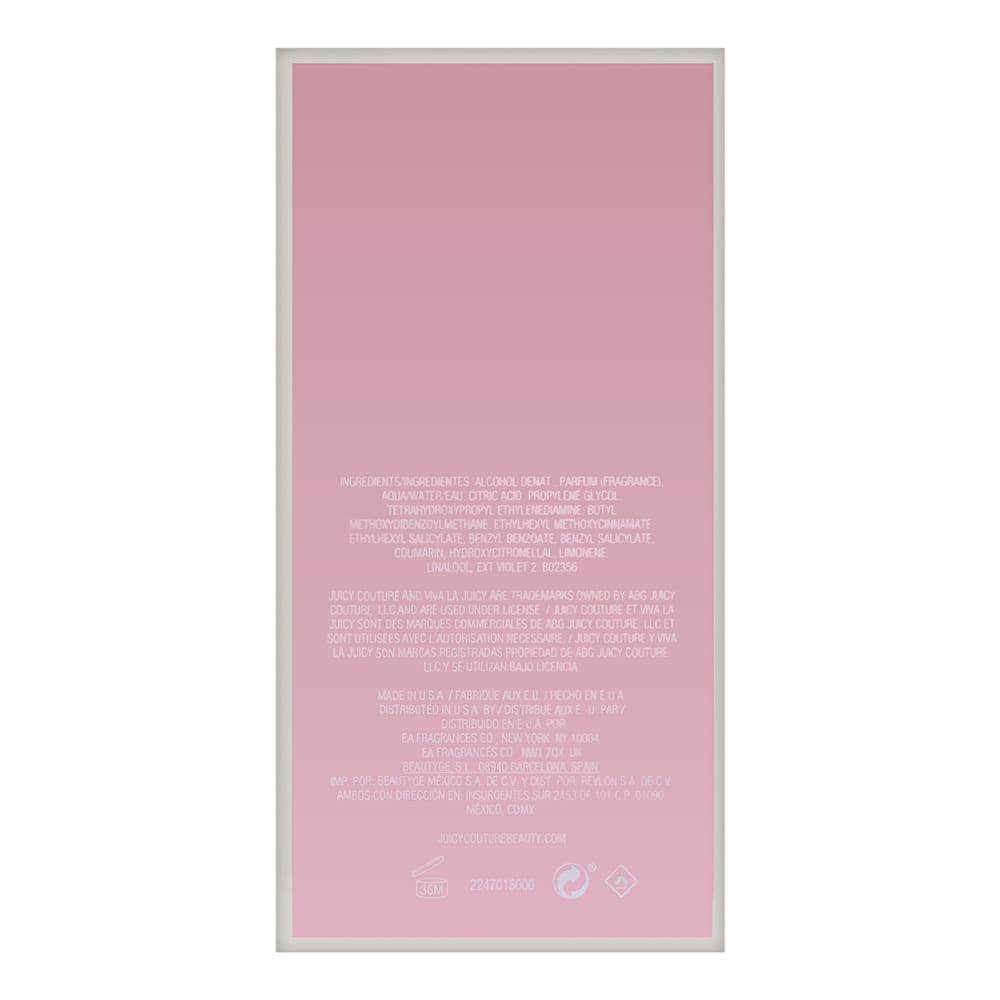 Viva La Juicy Glace by Juicy Couture for Women 3.4 oz Eau de Toilette Spray