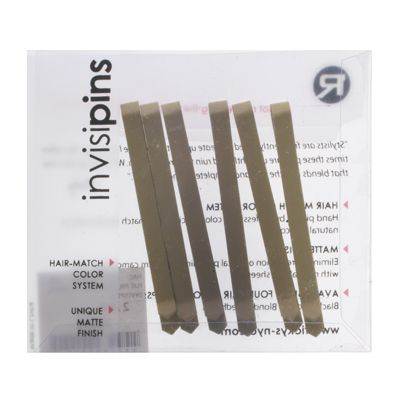 Ricky's N.Y.C. Invisipins Flat Pin Blonde (6 Count)