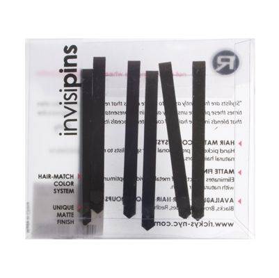 Ricky's N.Y.C. Invisipins Flat Pin Dark Brown (6 Count)