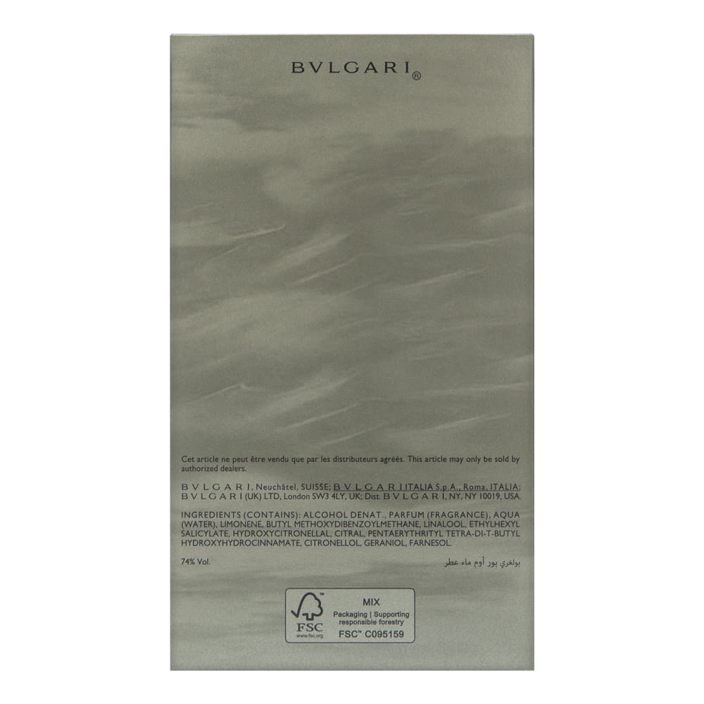 Bvlgari Pour Homme by Bvlgari for Men 3.4 oz Eau de Parfum Spray