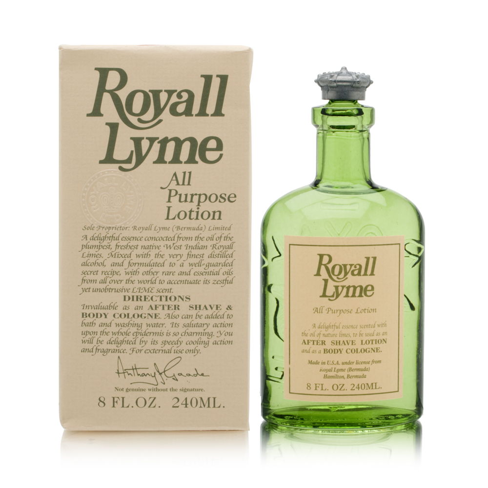 Royall Lyme by Royall Fragrances for Men 8.0 oz All Purpose Lotion Pour