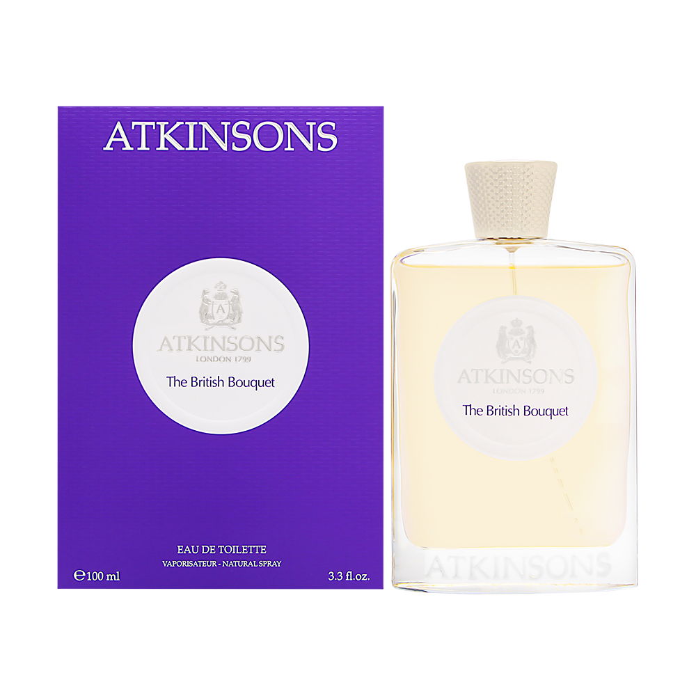 Atkinsons The British Bouquet 3.3 oz Eau de Toilette Spray